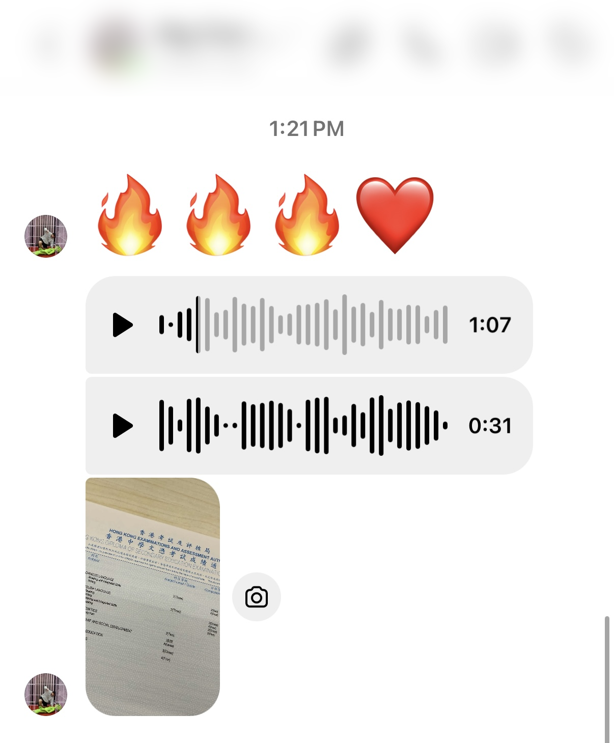 Carson chat receipt